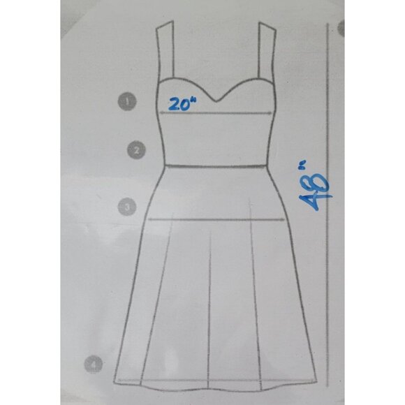 Free People ANOTHER LOVE Ivory Smocked Linen Blend Midi Boho Dress Sz S - Picture 7 of 7